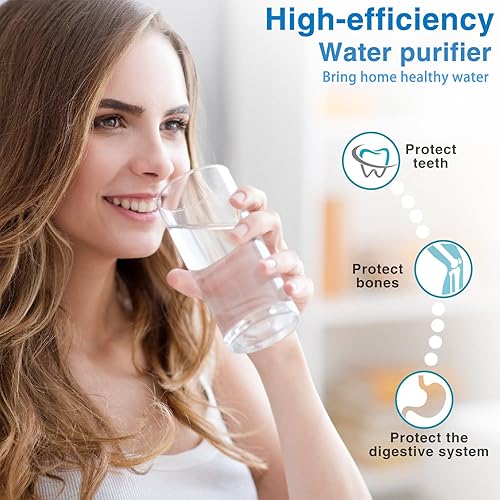 Miniatura 4 de Filtro de agua de repuesto para Berkey - 4 filtros negros y 4 de fluoruro para sistema de filtración de agua