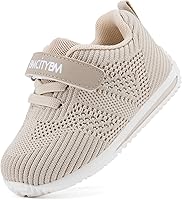 BMCiTYBM Breathable Mesh Baby Sneakers Boys Girls Lightweight Non-Slip First Walkers 6-24 Months