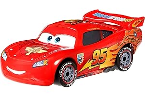 Disney Pixar Cars Lightning McQueen with Racing Wheels