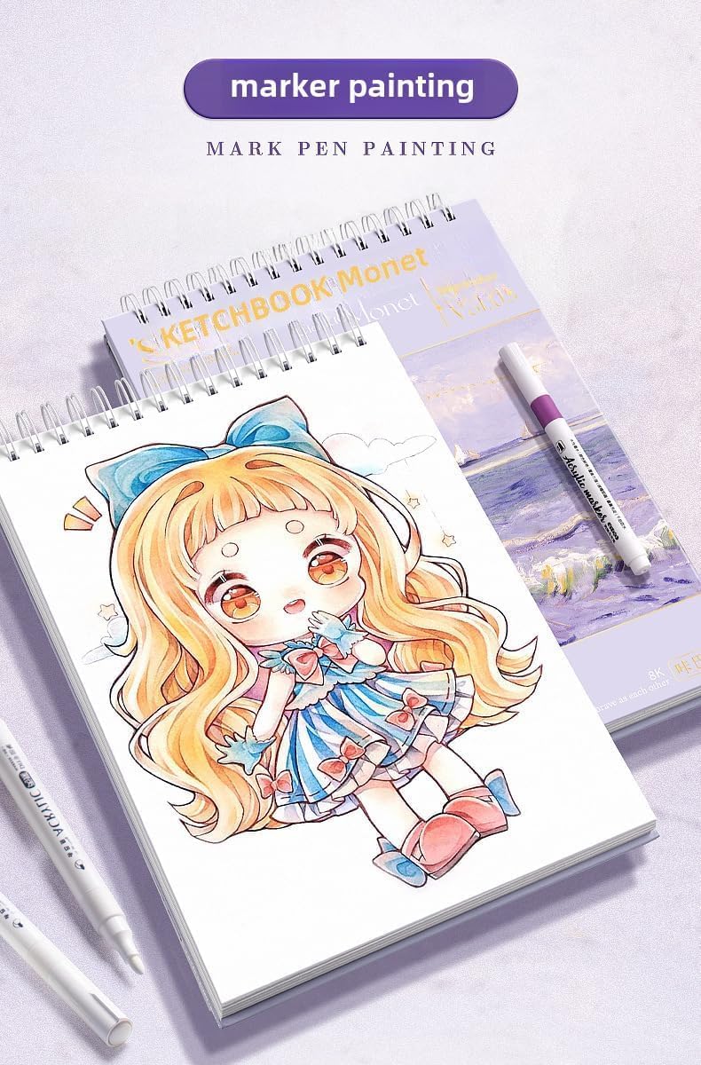 Leelavanti A4 Artist Sketchbook - 60 Sheets -2