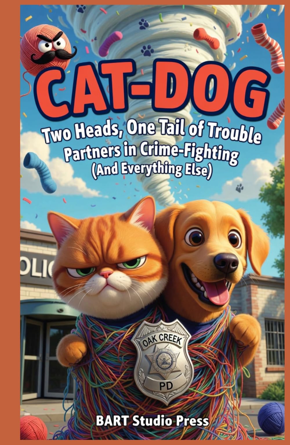 Cat-Dog: Two Heads Are Better Than One: A Funny Crime-Fighting Chapter Book About Friendship, Teamwork & Weird Heroes for Kids Ages 6-10