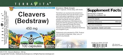 Miniatura 4 de Cuchillas (pajita) - 450 mg (100 Cápsulas, ZIN 511725)