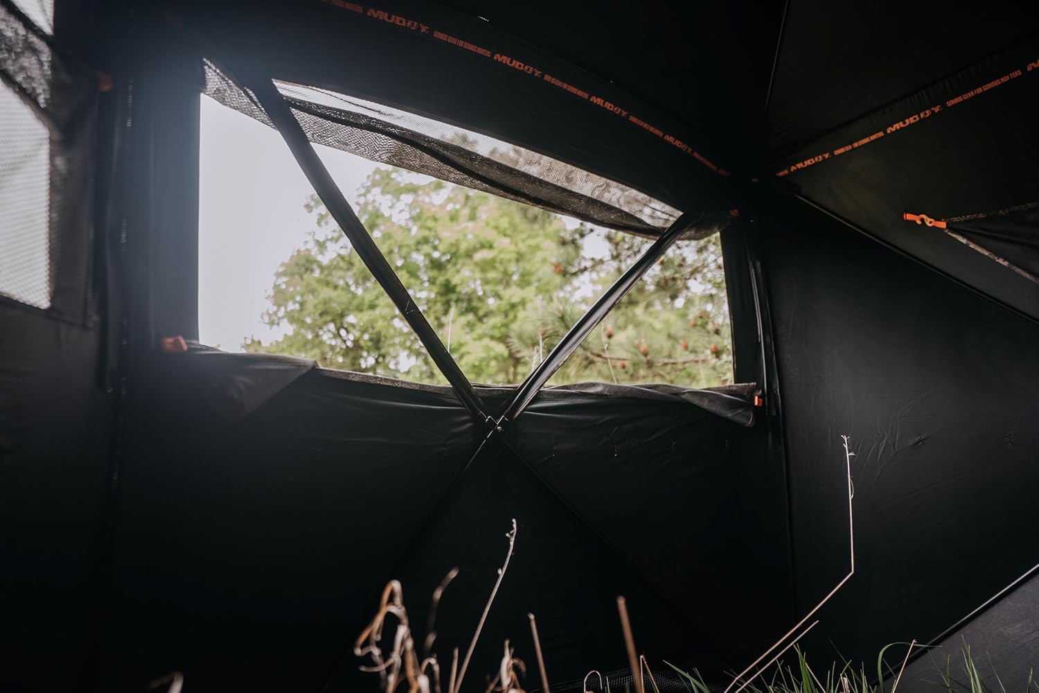 Muddy Outdoors Infinity EVO MAX / 65"X65" Footprint / 82" Shooting Width / 72" Tall / 20 LBS/Veil Canyon Grey