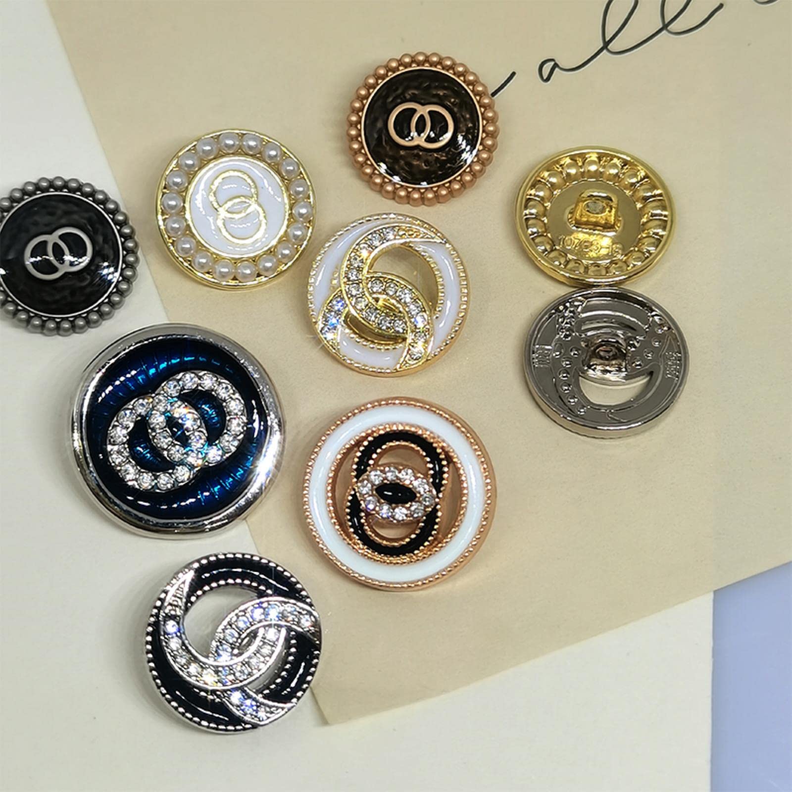 Bottoni rotondi, occhi di gatto, in vetro per bambole, animali di pezza e gioielli, 200 pezzi, 8 x 8 mm