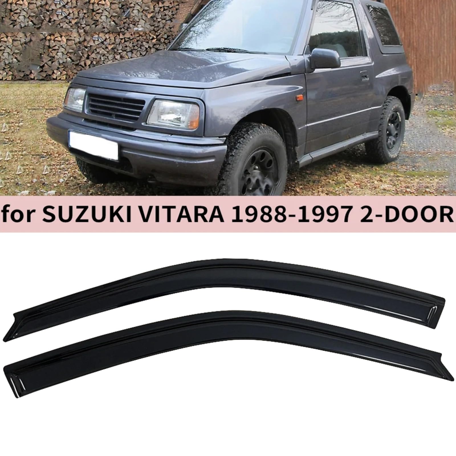 Deflectores De Ventana HB (4 Uds, SIM) 🚀 Para Suzuki SX4 2006-2013 – Destaca Tu Coche
