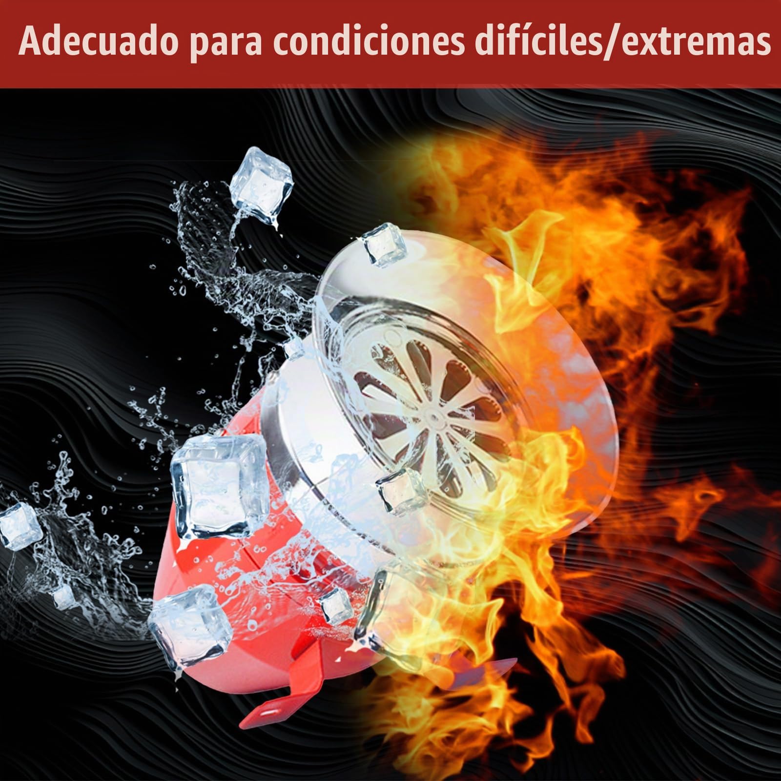 Sirena de 220 V, 40 W 120 dB Alarma Industrial Alarma Sonora Industrial Sirena de Emergencia para Exterior Seguridad de Fábricas Alarmas de Incendio y Zonas Ruidosas