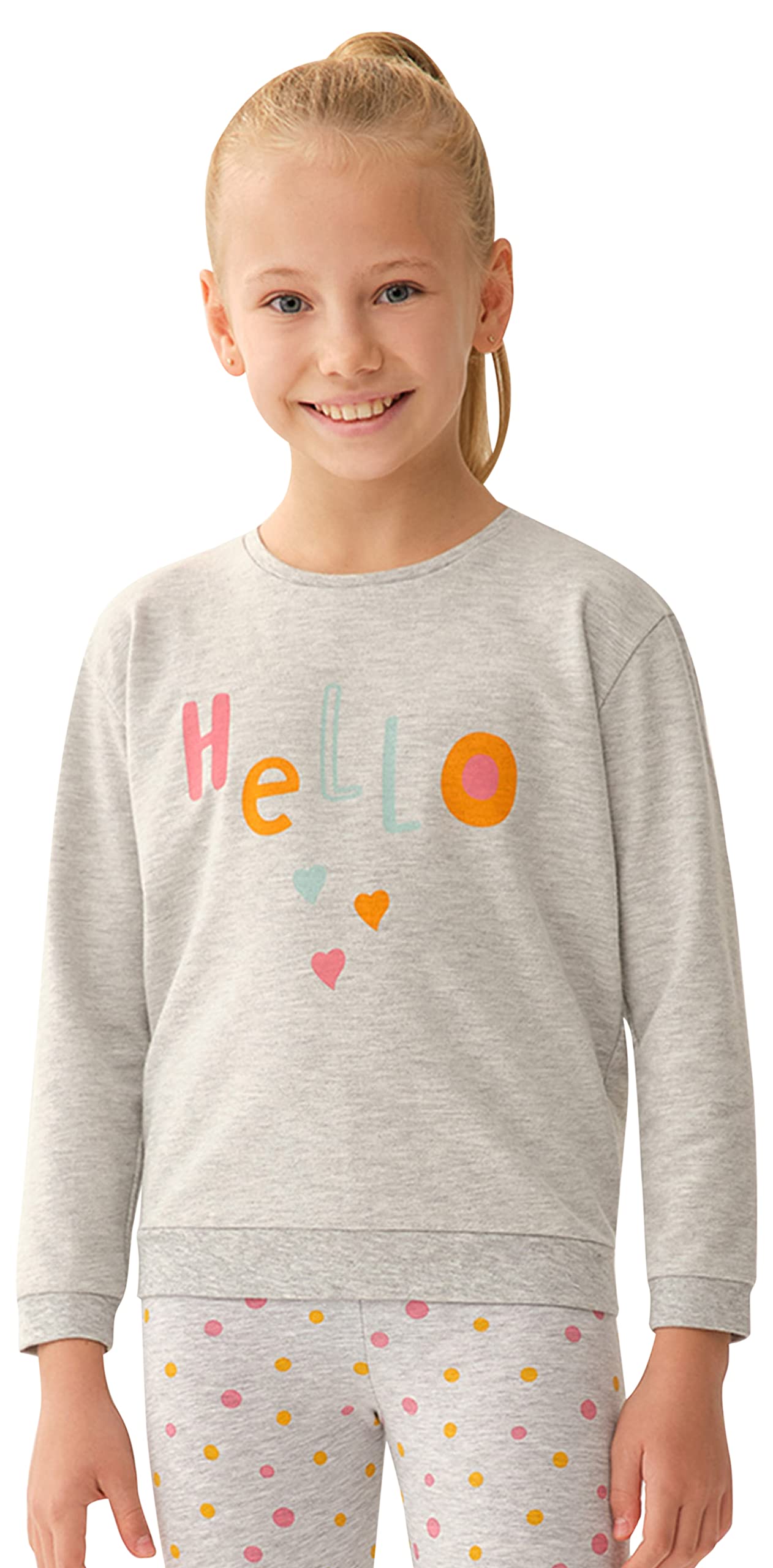 Kız Çocuk Sweatshirt, Örme