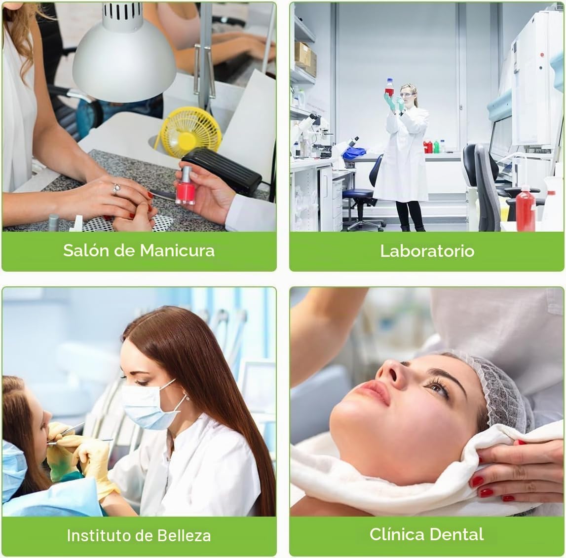 SQUADO Esterilizador de manicura de alta temperatura, esterilizador cosmético de aire caliente profesional, herramientas cosméticas desinfectantes para manicura, esterilización cosmética en autoclave