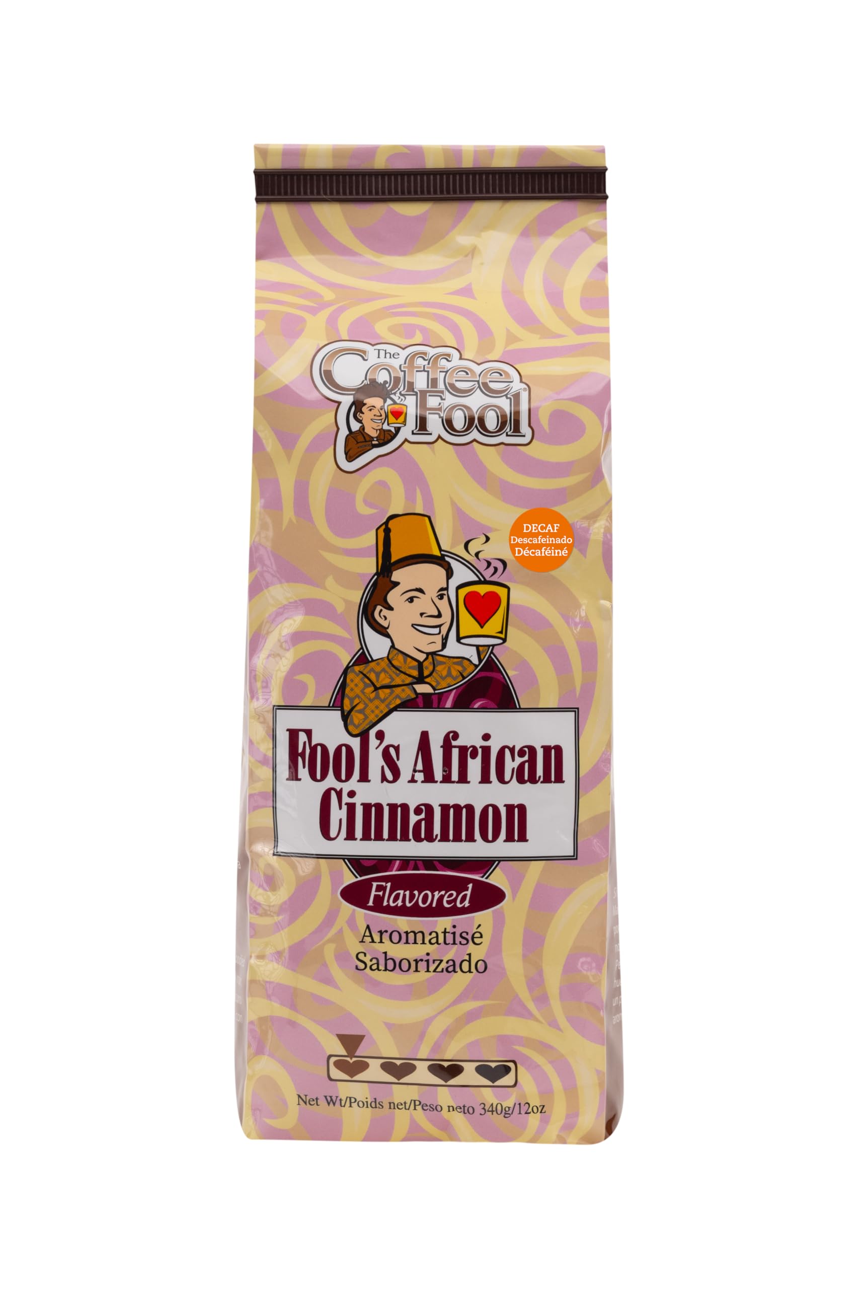 Coffee Fool's Decaf African Cinnamon (Powder (Turkish))