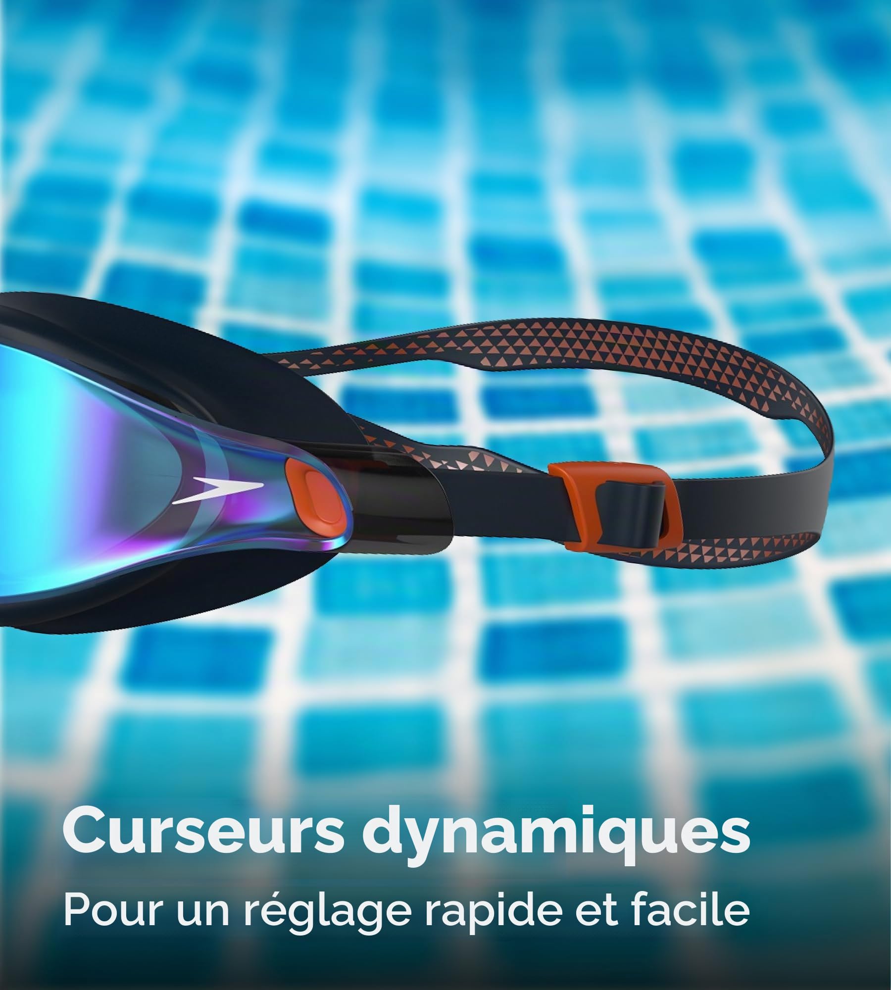 Speedo Lunettes de natation V-Class Vue - Natation - Lunettes