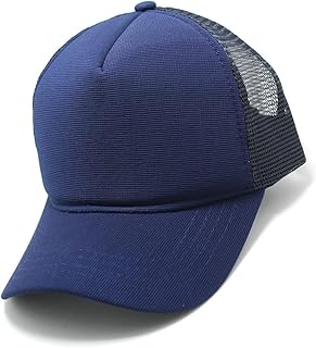 Boné Liso Masculino Redinha Aba curvada Com Regulagem Cor: Azul Escuro