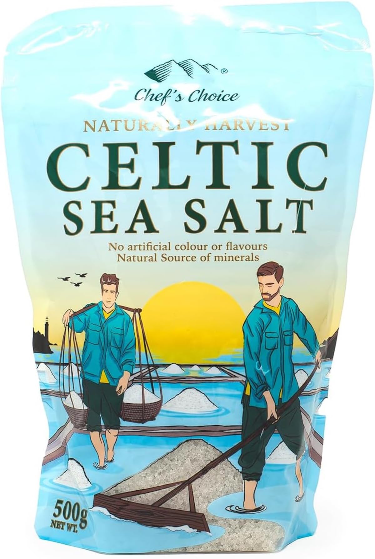 Amazon.co.jp: シェフズチョイス ケルト海塩 500g 天日塩 Celtic Salt