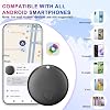 Smart Tracker Android Key Tracker Compatible with Google's Find Hub App Mini Air Tracker Android Waterproof IP67 Tracker Android for Suitcase Wallet Luggage and Pets (Pack of 2)