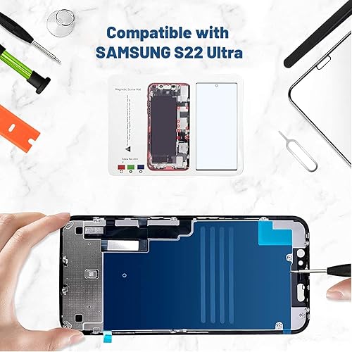 Miniatura 3 de Reemplazo de pantalla para Samsung Galaxy S22 Ultra, pantalla de repuesto para Galaxy S22 Ultra Series de 6.8 pulgadas, kit de reparación de