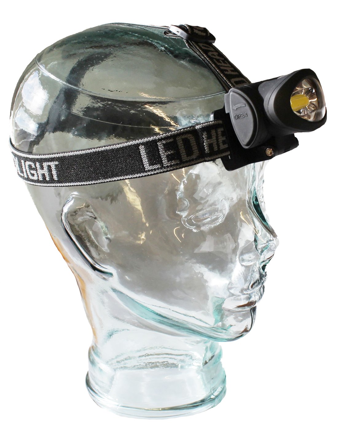 Mini phare LED COB avec écran de 8 pièces pour éclairage puissant et précis