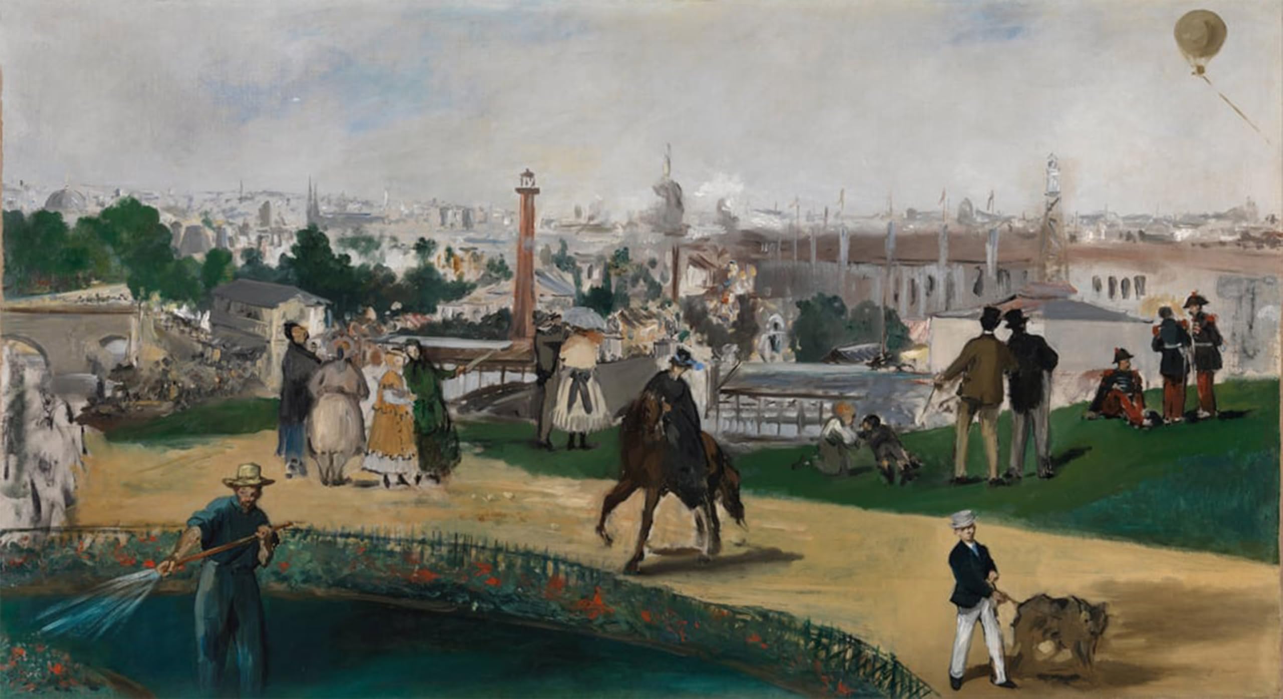 ARTXLXXBN Famous Painting Art Wall Decor Abstract Art Picture a View of the by Edouard Manet Animal Pictures for Home Decor 60x90cm