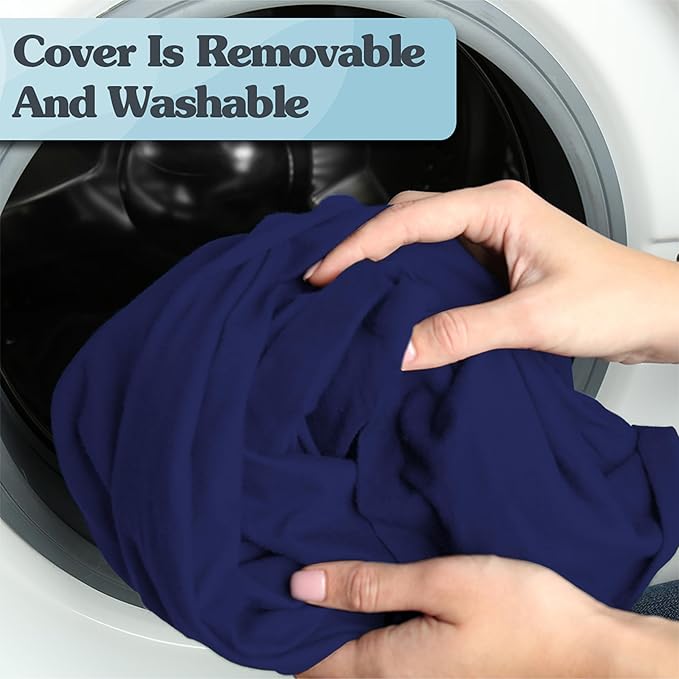 Almohada Corporal Cilíndrica Relleno de Microesferas y Poliéster miniatura 6