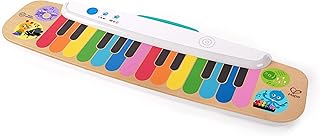Baby Einstein 12397 Hape Notes & Keys Magic Touch Wooden Electronic Keyboard for Toddlers, Multi-Colour