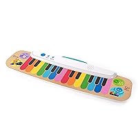 Baby Einstein, Hape Giocattolo Per Bambini Con Tastiera Elettronica In Legno Note & Keys Magic Touch