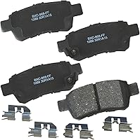 Vista 41 de Pastillas de freno traseras cerámicas Bendix Premium SBC1337 para Cadillac CTS 2014-2008, SRX 2016-2010, Chevrolet Camaro 2015-2010, Saab 9-4X 2011