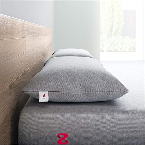 ZOMA Memory-Foam Pillow King Size 100% Made in USA Adjustable Comfort Stays Cool All Night