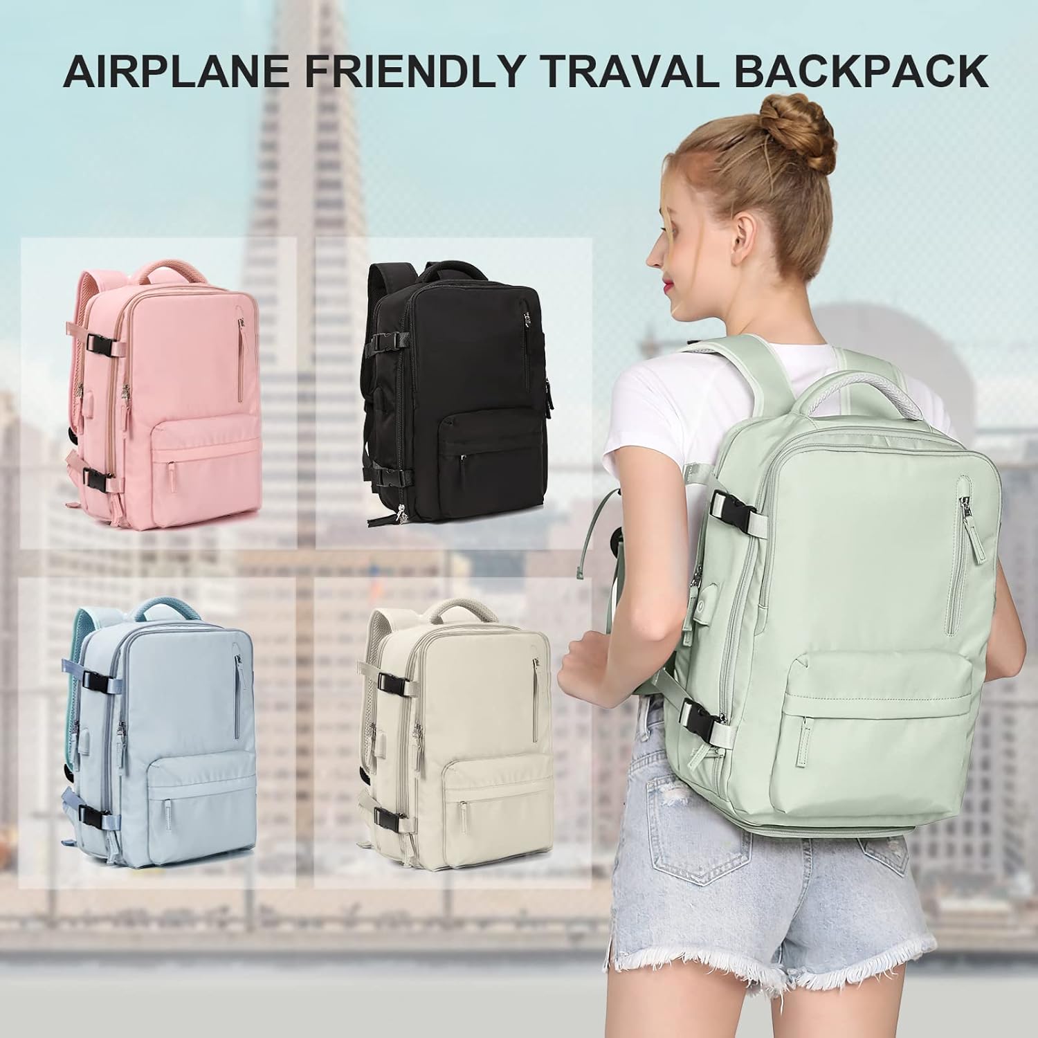 Desconto Amazon Mochila Feminina Grande Impermeável Para Viagem E Escola 7 71Ghcsnutrl. Ac Sl1500