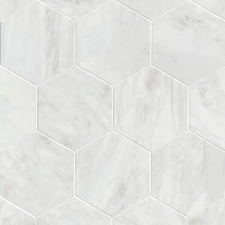 MSI Modulo Alba 11 in. x 13 in. Matte Porcelain Hexagon Tile Flooring