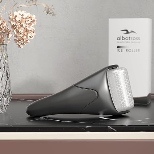 Miniatura 6 de Albatross Health - Juego de rodillos de hielo y gua sha, cuidado de la piel para arrugas e hinchazón facial, herramientas de masaje facial