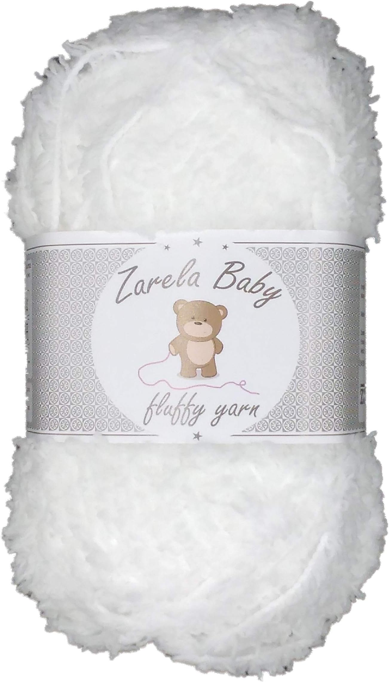 Zarela Baby Fluffy Wool 25g (01 White)