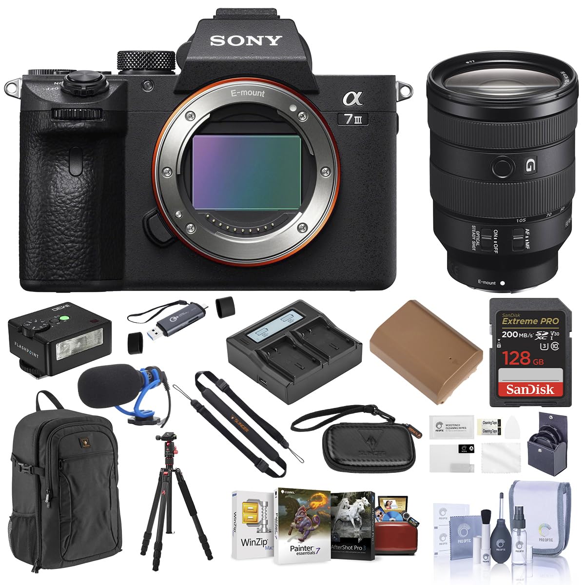 Sony Alpha a7 III 24MP UHD 4K Mirrorless Camera
