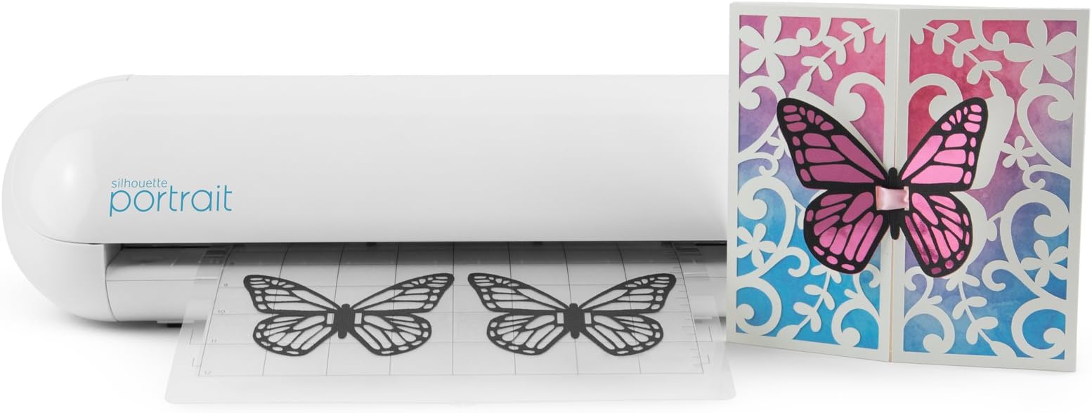 Silhouette Portrait 2 Digital Cutting Tool, White, 13 x 40 x 10.9 cm