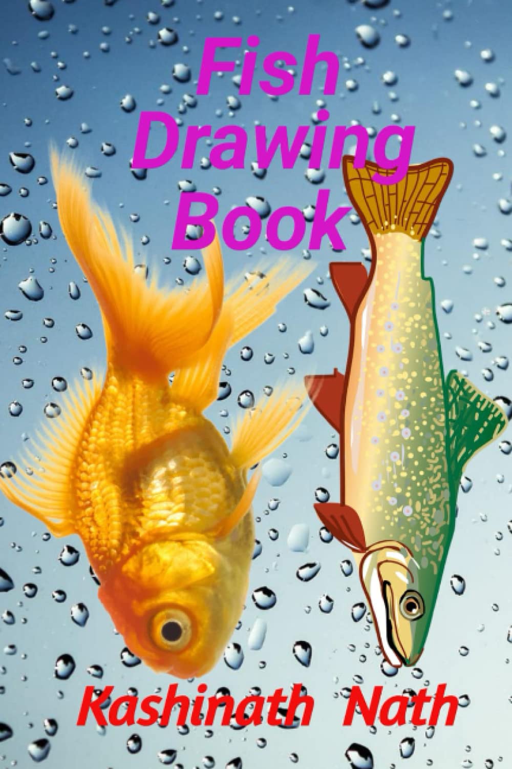 Mr. Kashinath NathFish drawing book.