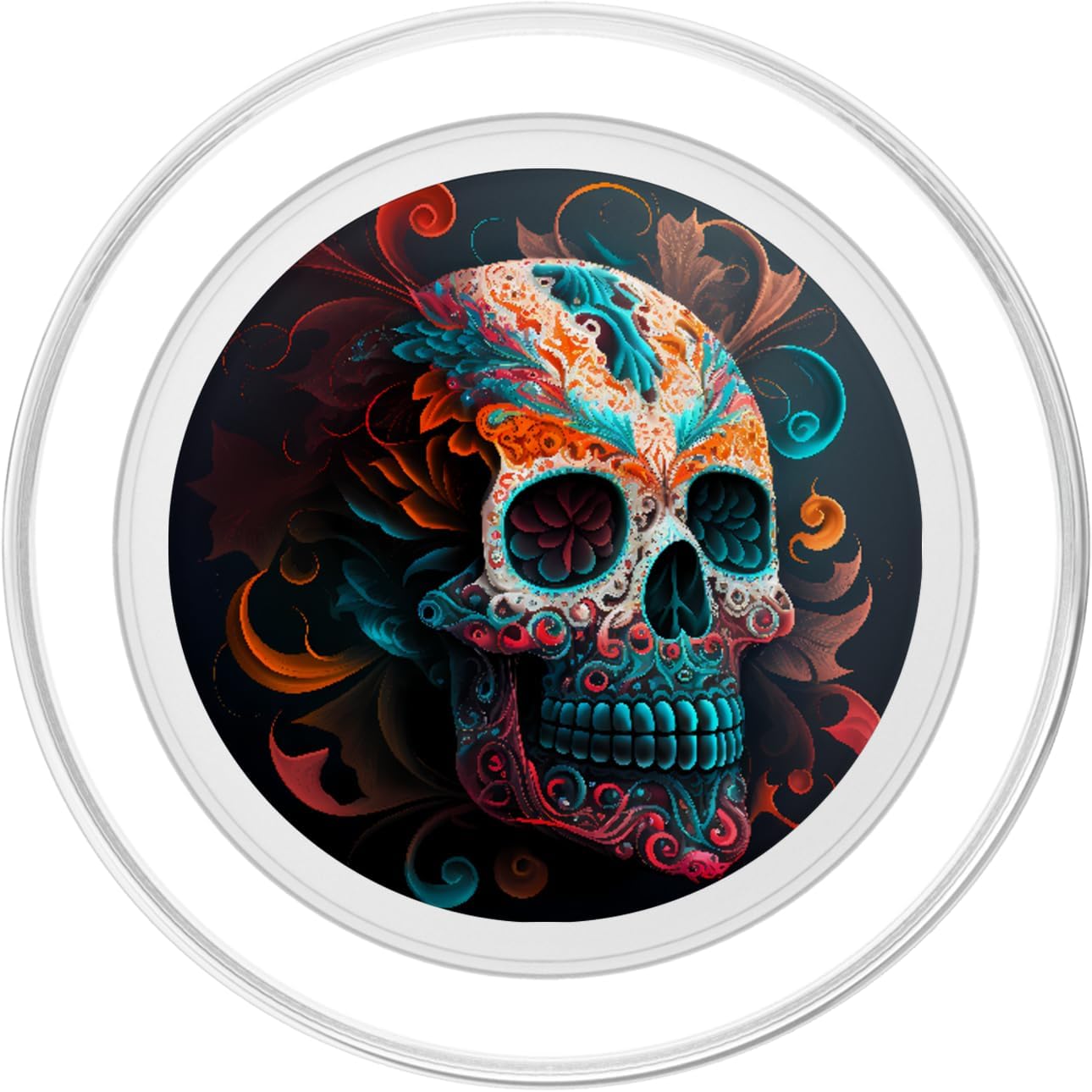 Sugar Skull PopSockets MagSafe PopGrip for iPhone