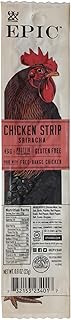 Epic Chicken Sriracha Jerky Strips, Gluten Free, 0.8 Ounce (Pack Of 20)