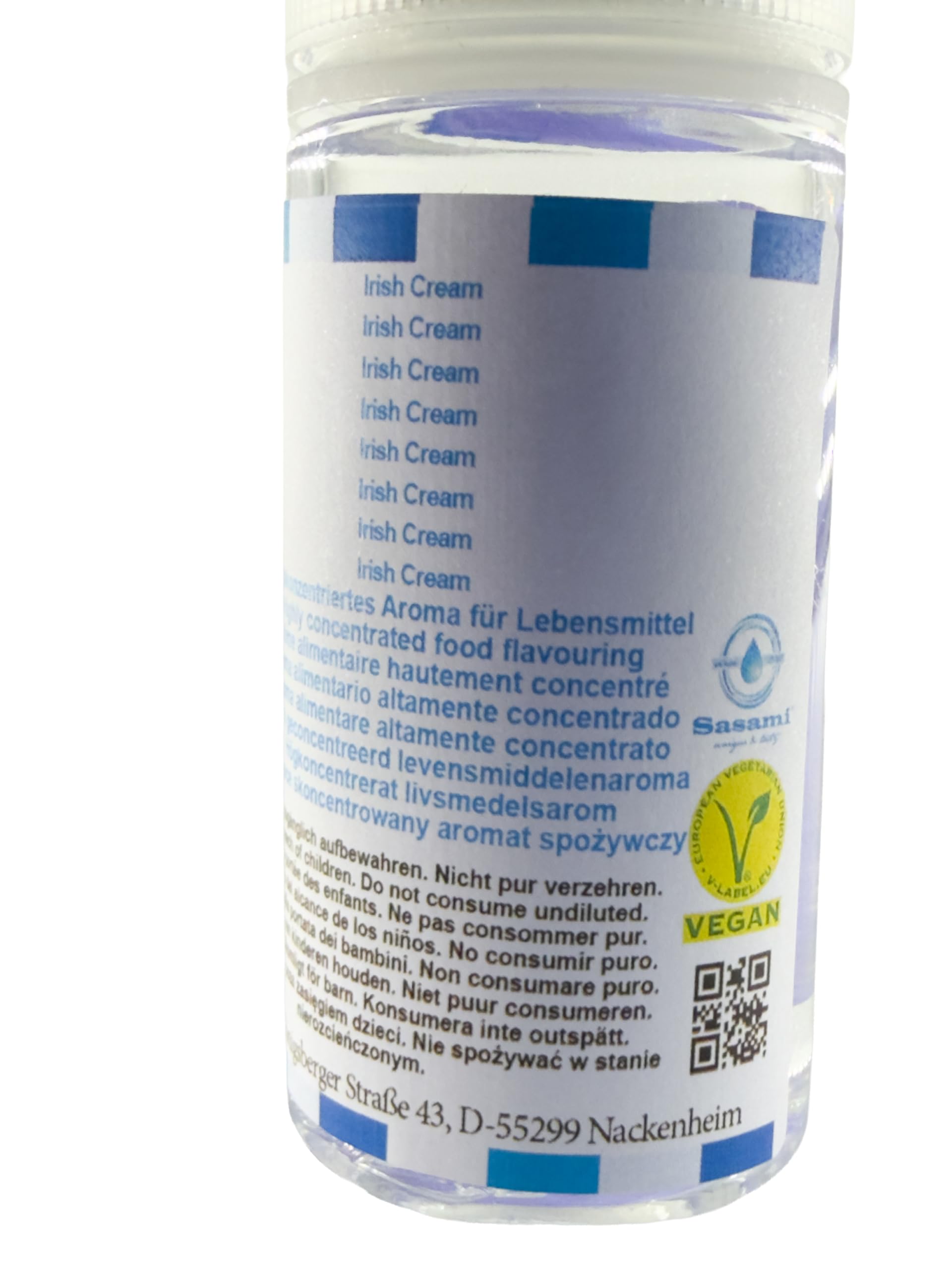 Irish Cream Flavor Concentrate - Vegan - Sasami - 10ml — view 8