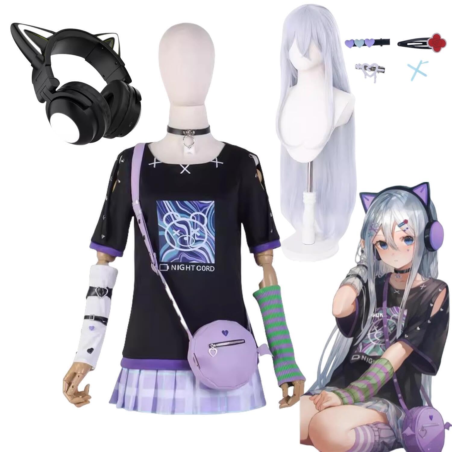 宵崎奏 プロセカ プロジェクトセカイ prsk ウィッグ コスプレ プロセカ ウィッグ】プロジェクトセカイ カラフルステージ