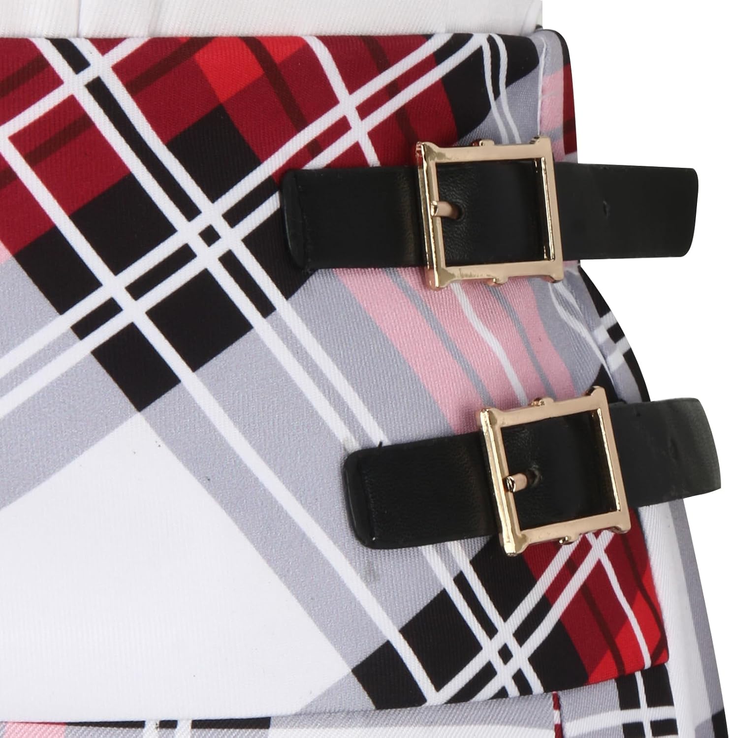 Women Rachel Costume Long Sleeve Shirt Plaid Skirt Socks School Uniform Suit Halloween Cosplay Outfit - Image 6