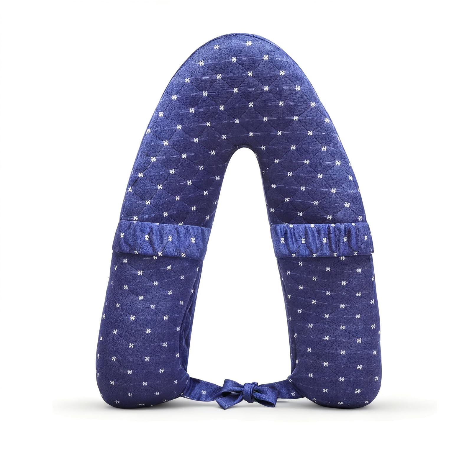 QUXVUIS Knee Pillow For Side Sleepers Ensures Optimal Sleep navy blue
