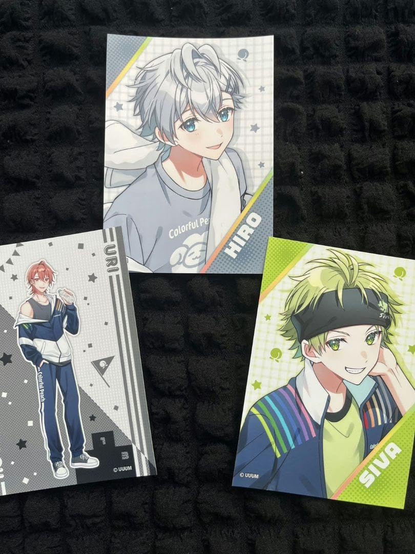 Amazon.co.jp: カラフルピーチ ヒロ うり シヴァ ブロマイド3枚セット