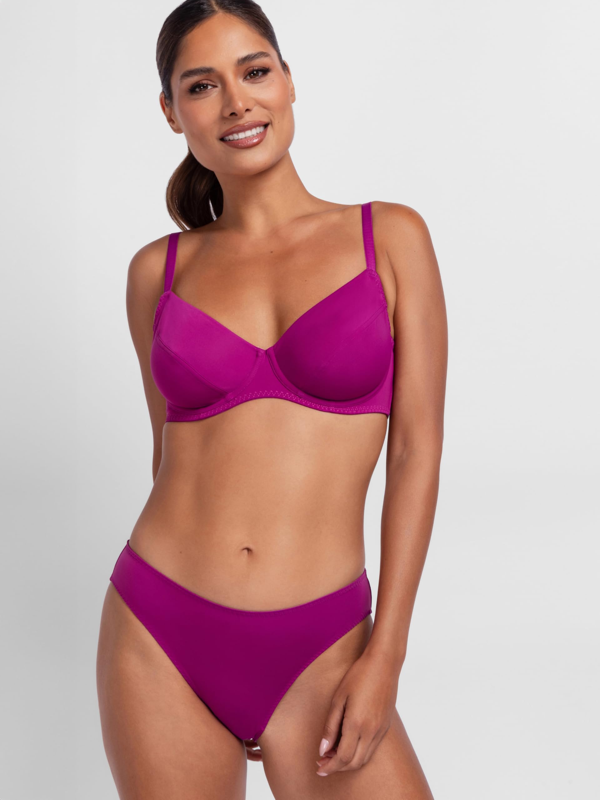 Dorina Angie-2pp-wired Bra Bra Donna (Pacco da 2)