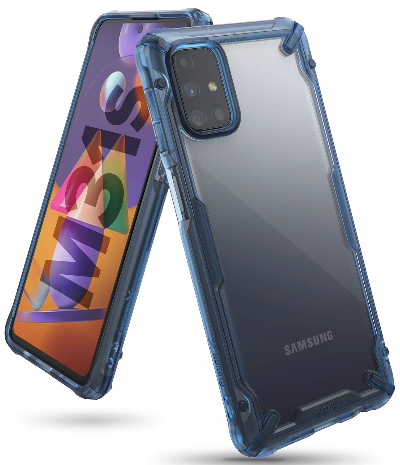 Ringke Back Cover for Samsung Galaxy M31s and M31 TPU Bumper - (Space Blue) (B08HSG3ZHD) Amazon Price History, Amazon Price Tracker