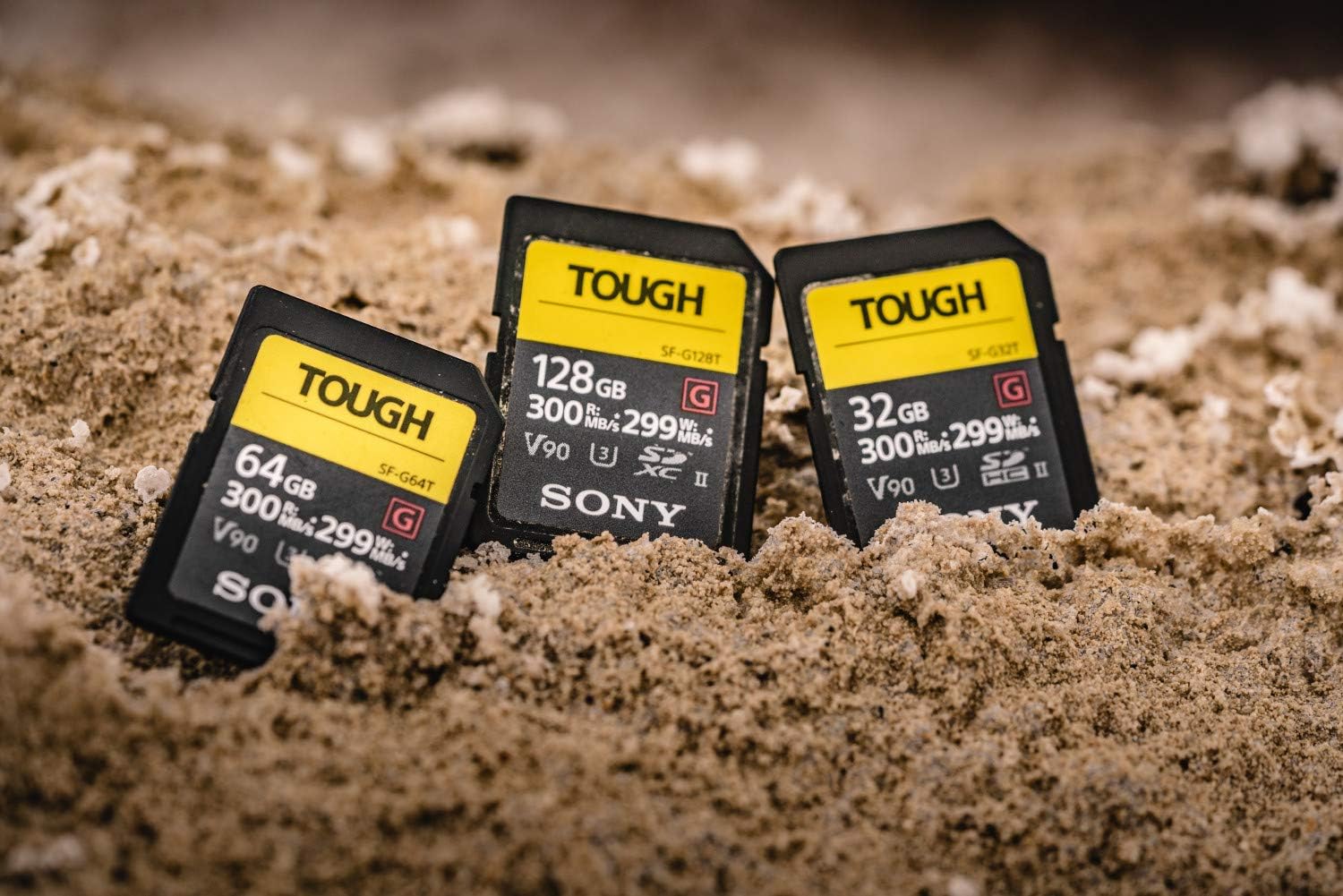 Sony - Brandclub - Sony 128GB UHS-II Tough G-Series SD Card and 2