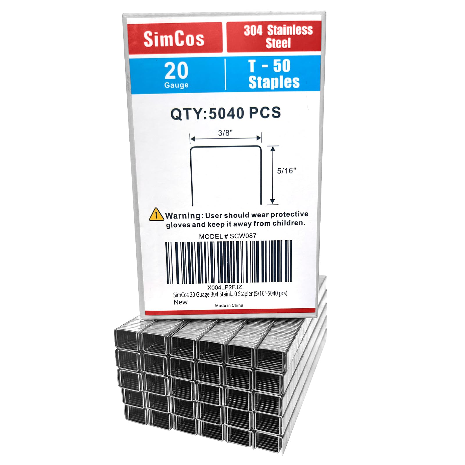 Stainless Steel Staples - 2016 Pack T/50 -9