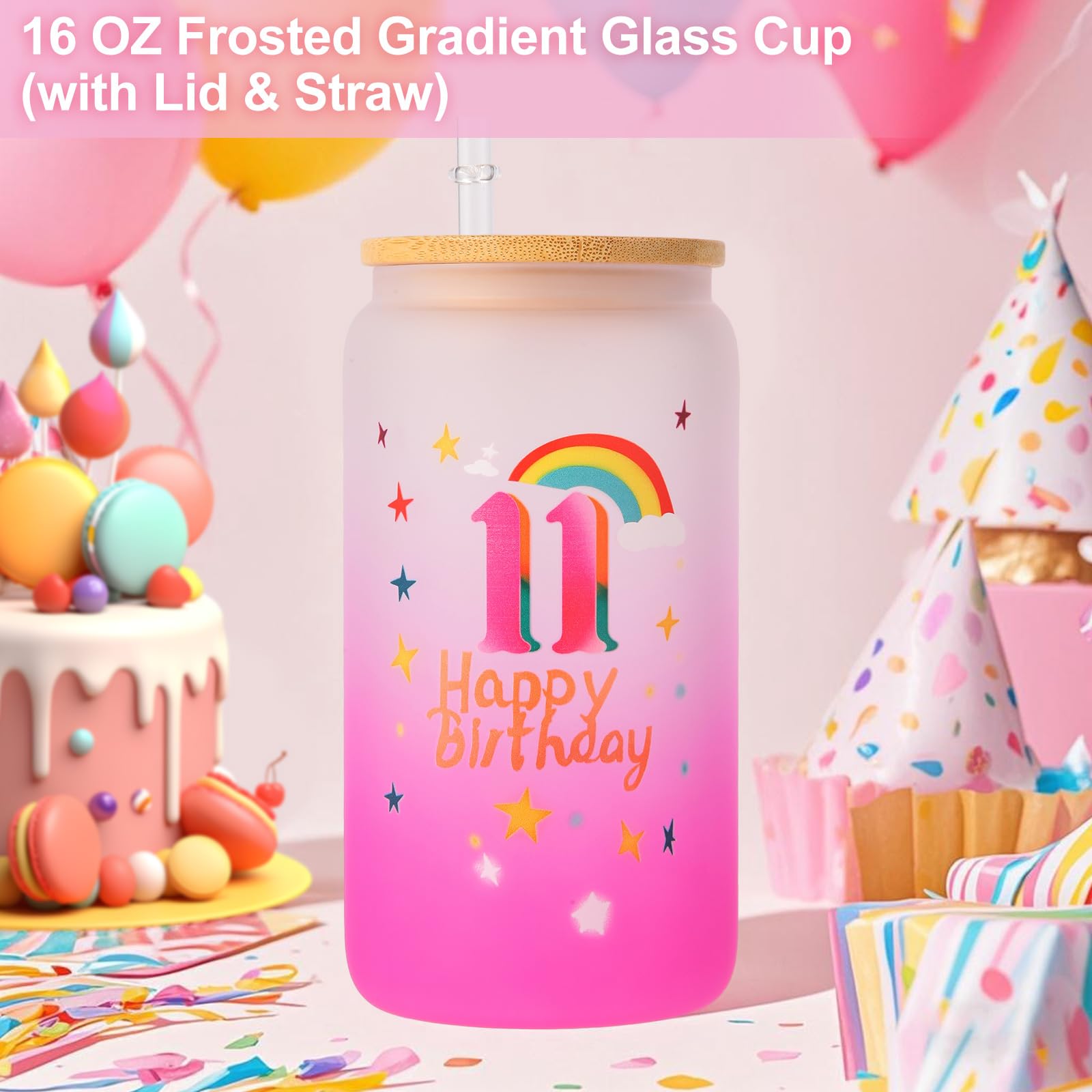 Regalo per bambina di 11 anni, set regalo unico per 11° compleanno, idea regalo per 11° compleanno per ragazze, figlia, nipote, sorella, nipote