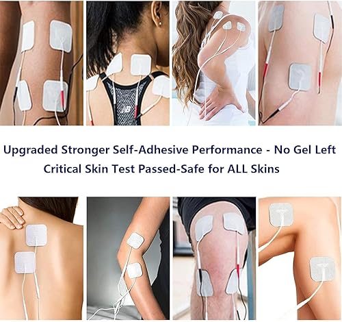 Miniatura 4 de TENS - Almohadillas de repuesto para unidad TENS, almohadillas de electrodo compatibles con AUVON TENS 7000 TENS, almohadillas de repuesto para