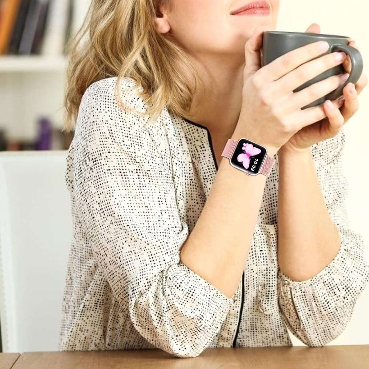 MroTech Leder-Armband Für IWatch Serie 1-5 – Echtes Rindsleder, Verstellbar, Mit Edelstahl-Adaptern