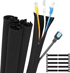 Organizzatore di cavi a spirale Nanocable 10.36.0003-w 3m