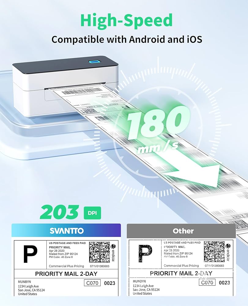 latte様4 4”x6” Thermal Labels Shipping Labels, BESTIKER 4”x6” Direct