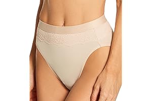 Women's Leak Proof Hi Cut Style Underwear for Light Leaks and Period Protection
