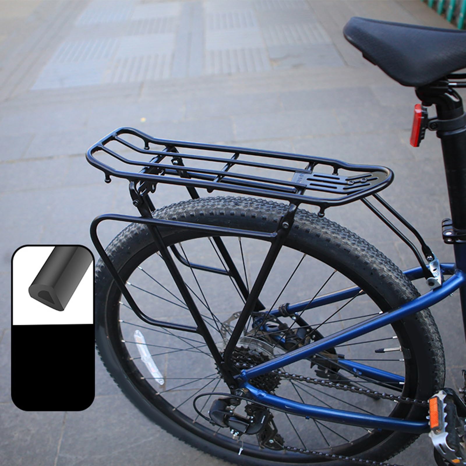 bagażnik tylny rowerowy Tylny bagażnik rowerowy bagażnik uniwersalny